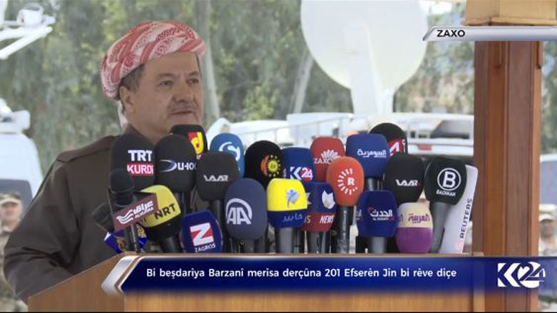 Barzanî: Pêşmerge bûye navek pîroz li cîhanê, hêma ya berxwedanê û têkşikandin efsane ya Daişan.